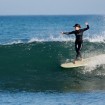 Longboard Surfing