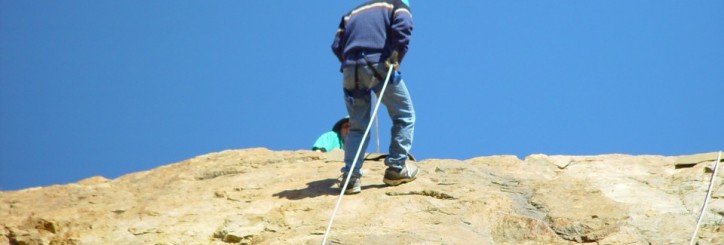 Abseiling